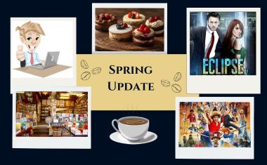 Spring Update: Changes in my Author’s Life