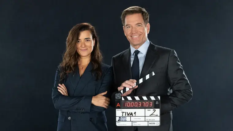 Cote de Pablo and Michael Weatherly of NCIS: Tony & Ziva