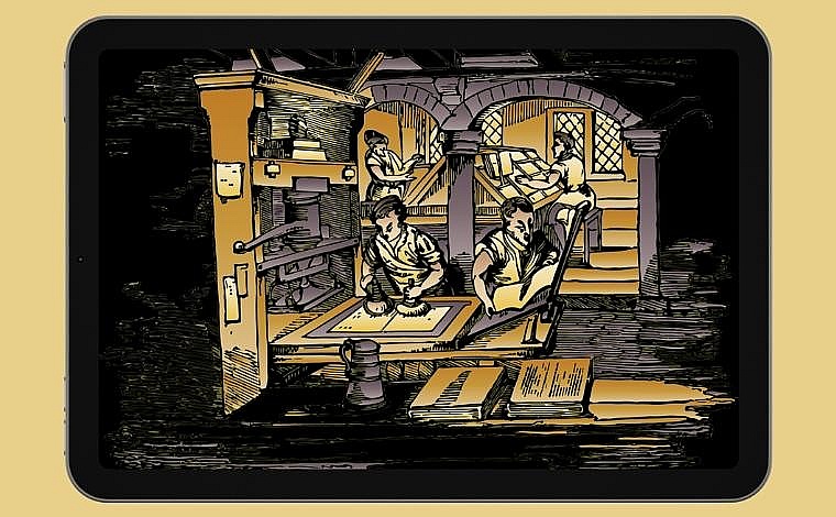 The shift from oral traditions to digital content creation shows how...