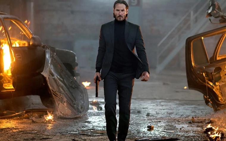 Keanu Reeves in John Wick.