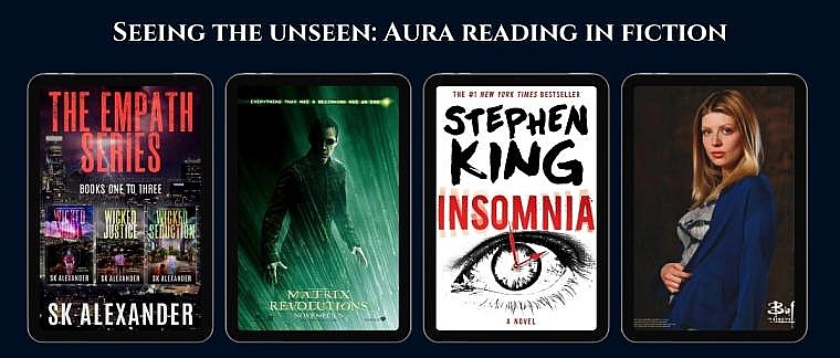 Aura reading persists in fiction because it taps into the universal theme of...